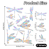 PVC Waterproof Shopwindow Decorative Sticker DIY-WH20007-17M-2