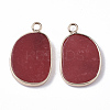Natural White Jade Pendants G-S359-019F-2