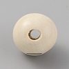 Printed Wooden Beads WOOD-WH0001-06B-2