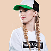 4Pcs 4 Styles Brass Link Baseball Cap Chain AJEW-GO00043-7