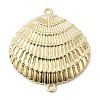 Sea Animals Brass Connector Charms KK-Z137-20G-02-1