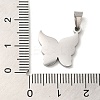 Non-Tarnish 304 Stainless Steel Pendants STAS-Q301-21P-3