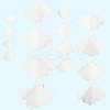 Felt 3D Colud Hanging Ceiling Ornaments HJEW-WH20010-07B-7