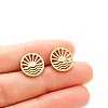 Valentine's Day 304 Stainless Steel Stud Earrings WGDCE41-05-1