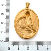 Religion Golden Tone 304 Stainless Steel Pendants LS-STAS-K289-01G-07-3