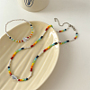 80Pcs 8 Style Tibetan Style Alloy Beads TIBE-HY0001-01-4