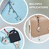 4Pcs Glass & Brass Mobile Straps and Mobile Dustproof Plug and Pendatn Decoration Kits HJEW-OC00029-4