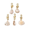 Alloy Dreadlocks Beads OHAR-JH00040-1