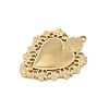 304 Stainless Steel Pendants STAS-D366-05C-G-2