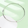 4MM 201 Stainless Steel Wire Choker Necklaces NJEW-Z098-06P-4