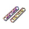 Ion Plating(IP) 304 Stainless Steel Connector Charms STAS-L268-036MC-1