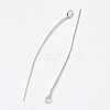 925 Sterling Silver Eye Pins STER-F018-02D-1