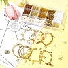 DIY Glass Seed & Synthetic Turquoise & Natural Cowrie Shell Bracelets Making Kits DIY-FS0007-11B-8