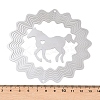 201 Stainless Steel 3D Rotating Hanging Wind Spinner STAS-B122-01P-01-3
