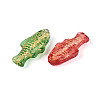Baking Paint Transparent Glass Beads X-DGLA-N018-22-2
