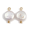 Natural Freshwater Pearl Keshi Pearl Pendants STAS-D378-08A-G-1