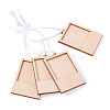 Wooden Mini Hanging Photo Frame for Children DIY-TA0012-93A-2