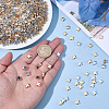 200Pcs 2 Colors CCB Plastic Beads CCB-SP0001-11-3