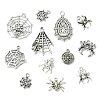12Pcs 12 Styles Tibetan Style Alloy Pendants FIND-FS0004-67-2