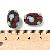 Handmade Lampwork Bumpy Beads LAMP-U004-04B-3