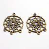Tibetan Style Alloy Chandelier Components Links LS-TIBE-A30127-AB-NR-1