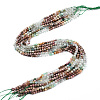 Natural & Synthetic Mixed Gemstone Beads Strands G-D080-A01-01-21-1