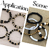 ABS Plastic Imitation Pearl Beads KY-SP0001-58B-6