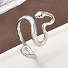 304 Stainless Steel Open Cuff Rings for Women RJEW-A079-06B-P-2