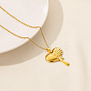 201 Stainless Steel Melting Heart Pendant Necklaces FS-WG515A3-02-3