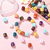 100Pcs Opaque Acrylic Beads OACR-CJ0002-82-6