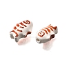 Handmade Porcelain Beads PORC-S002-04B-2