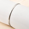 304 Stainless Steel Plain Bangles for Women BJEW-V004-02A-P-3