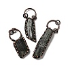 Natural Green Tourmaline Big Pendants G-G019-05R-01-1