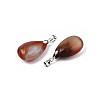 Natural Carnelian Pendants X-G-S243-26-3