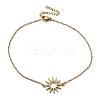 304 Stainless Steel Sun Link Bracelets LS-BJEW-F521-02G-2