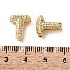Rack Plating Brass Micro Pave Cubic Zirconia Slide Charms KK-C084-34G-T-3