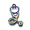 Rainbow Color Alloy Pendants PALLOY-S180-194-NR-2