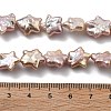 Natural Baroque Keshi Pearl Beads Strands PEAR-P064-04B-01B-5