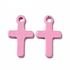Spray Painted 201 Stainless Steel Pendants STAS-G304-08E-1