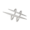 304 Stainless Steel Cuff Rings for Women RJEW-L133-05P-2