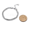 Stainless Steel Multi-strand Bracelets for Women BJEW-F485-01P-02-5