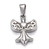 Tarnish Resistant 304 Stainless Steel Pendants LS-STAS-H110-19P-1
