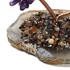 Natural Amethyst Chips Love Heart Tree Decorations DJEW-P017-B01-4