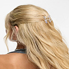 2Pcs Zinc Alloy Claw Hair Clips OHAR-LP0002-13C-1