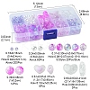 DIY Round Acrylic Beads Jewelry Making Findings Kits DIY-FS0007-04-4