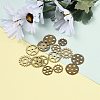 Metal Alloy Steampunk Gear Charms Connectors Cog Pendants TIBEP-X0021-01AB-FF-5