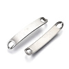 Tarnish Resistant 201 Stainless Steel Links Connectors STAS-N095-010B-01-2