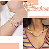16Pcs 8 Colors Zinc Alloy Beads FIND-CJ0003-82-7