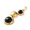 Natural Black Onyx(Dyed & Heated) Pendants STAS-C120-12G-07-2