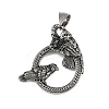 304 Stainless Steel Pendants STAS-V012-03AS-1